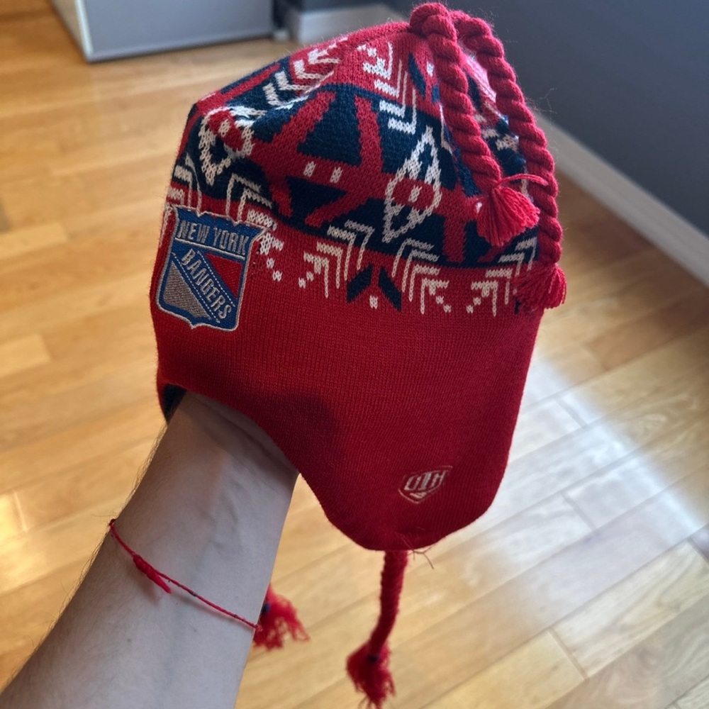 New York Rangers Red Winter Hat